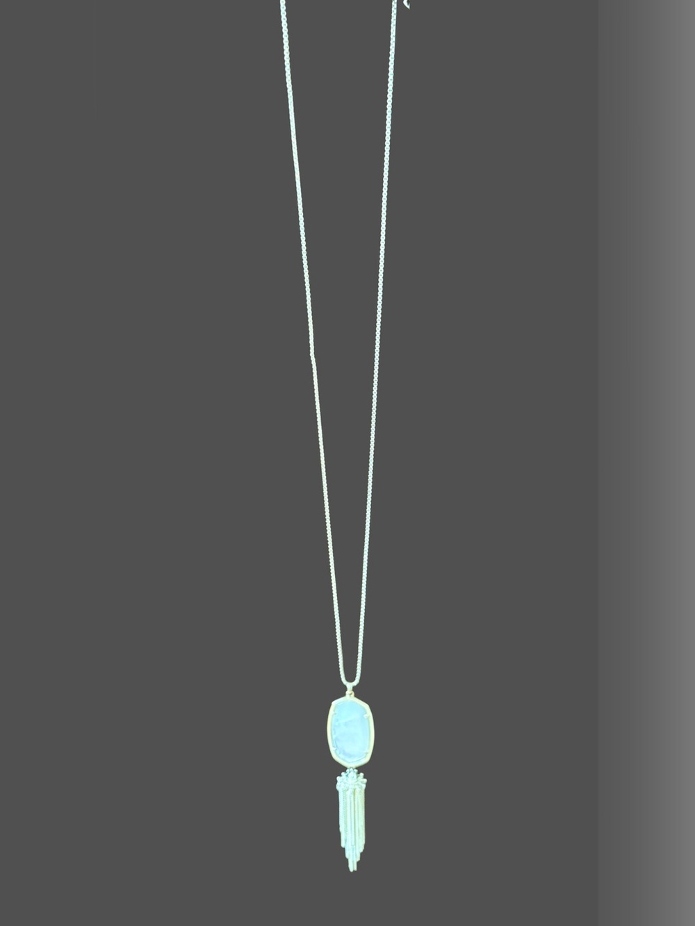 Kendra Scott Rayne Necklace Gold/Ivory Mother Of Pearl One Size 30 inch - Picture 3 of 4